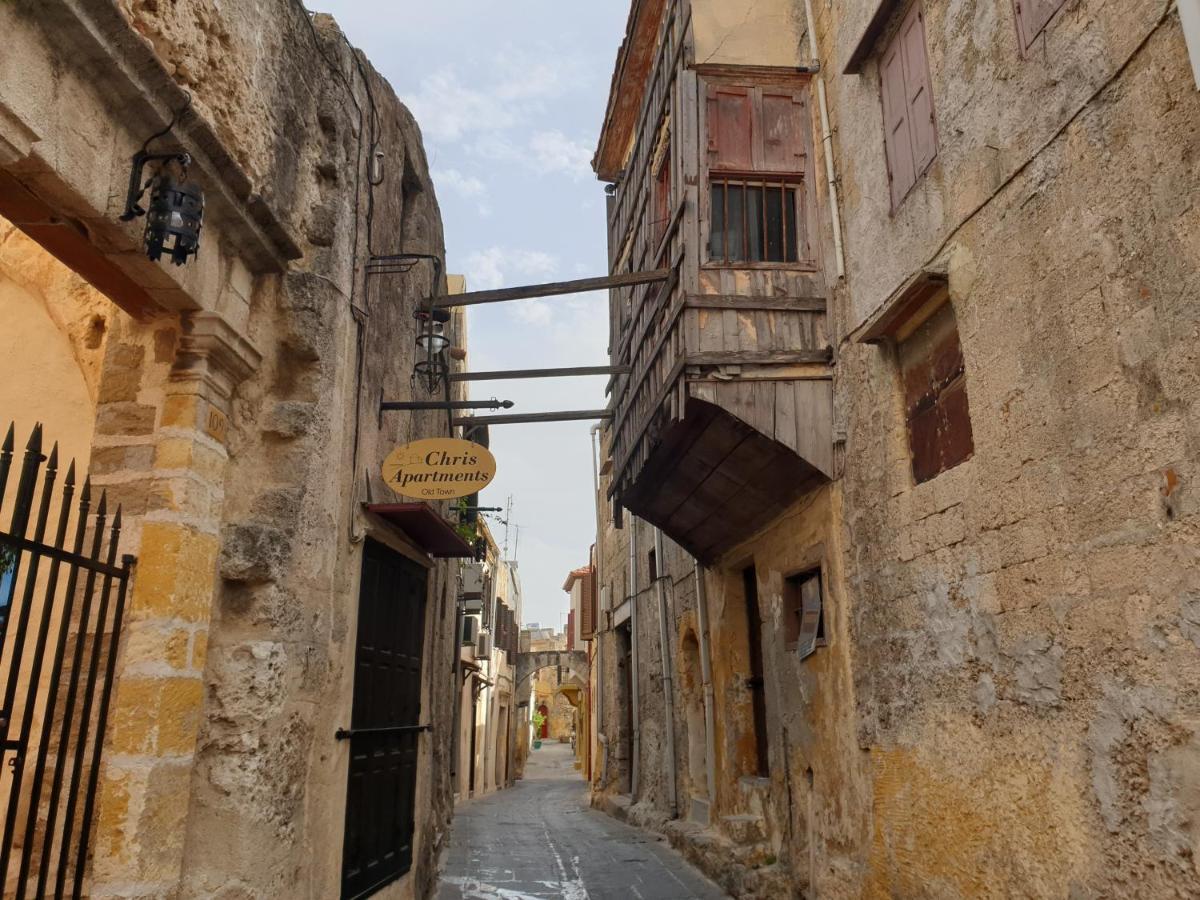 Chris Αpartments Old Town Appartement Rhodes City Buitenkant foto